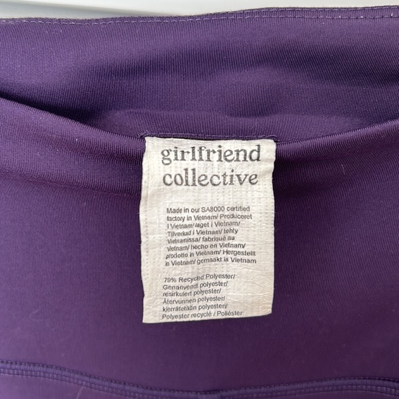 Girlfriend Collective Compressive High-Rise Legging Purple Small - Picture 4 of 6